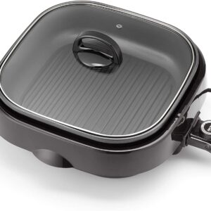 Cool-Touch Electric Indoor Grill Portable