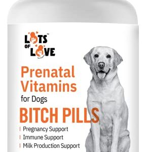 Bitch Pills - Prenatal Vitamins for Dogs (Thomas Pet Earlier) - 120 Tablets